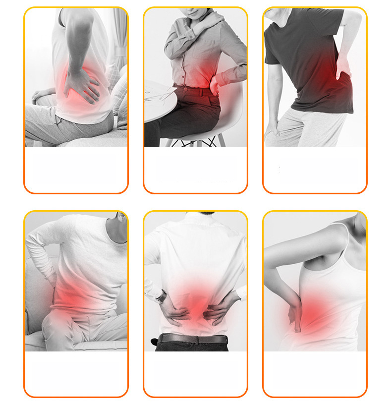 Máy Massage Lưng Cột Sống 3 Chế Độ Rung Sưởi Ấm