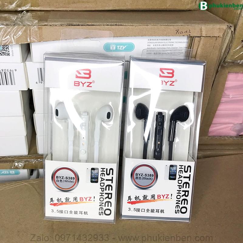 Sỉ tai nghe BYZ S389 (Đen)