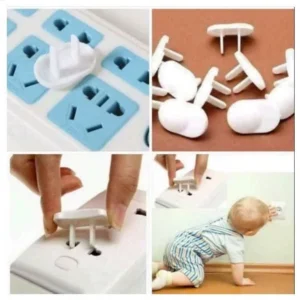 Set 10 Nút Chặn Ổ Điện 2 Chấu