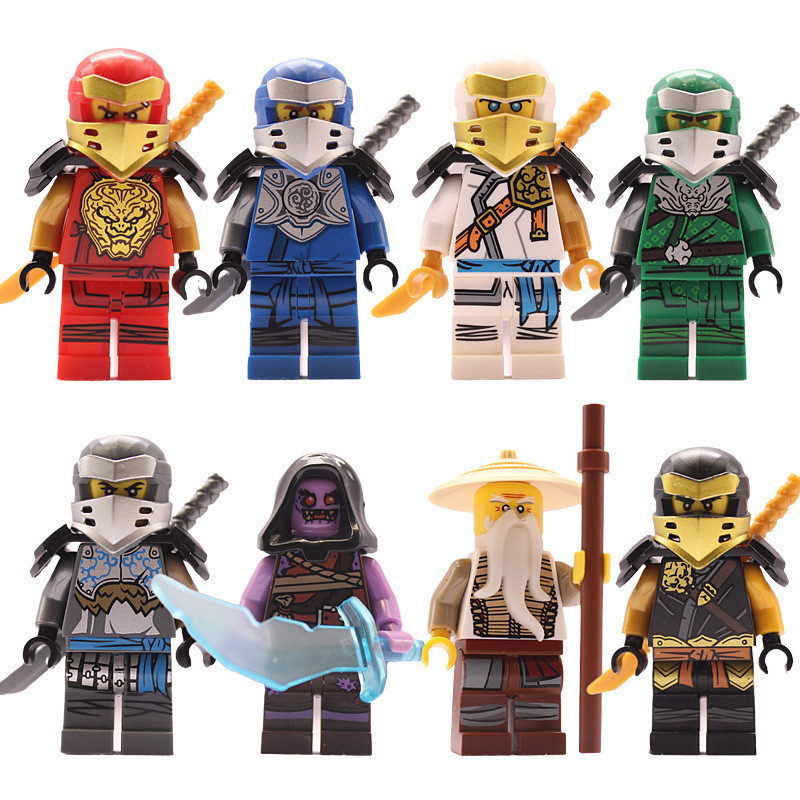 8 mảnh Ninja Nhân Vật Khối Xây Dựng Đồ Chơi Lắp Ráp Đồ Chơi Giáo Dục Quà Tặng Sinh Nhật Cho Trẻ Em | Shopee Việt Nam
