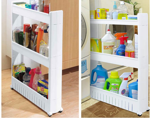 Mua Kệ nhựa 3 tầng có bánh xe tiện lợi, Kệ để gia vị, để đồ phòng tắm gọn gàng - Chính hãng MINIIN tại Gia Dụng Trí Vũ | Tiki