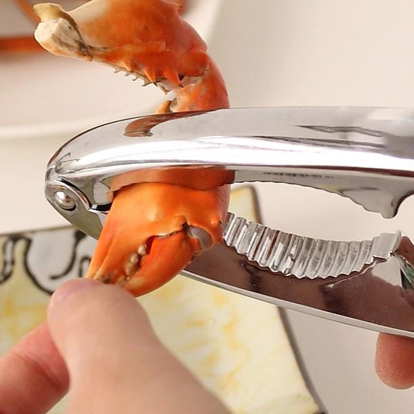 HÀNG XỊN ) DỤNG CỤ KẸP CÀNG CUA GHẸ INOX 304 - DỤNG CỤ KẸP CÀNG CUA CÀNG GHẸ VÀ CÁC HẠT KHÔ TIỆN ÍCH - KIỀM KẸP CÀNG CUA INOX