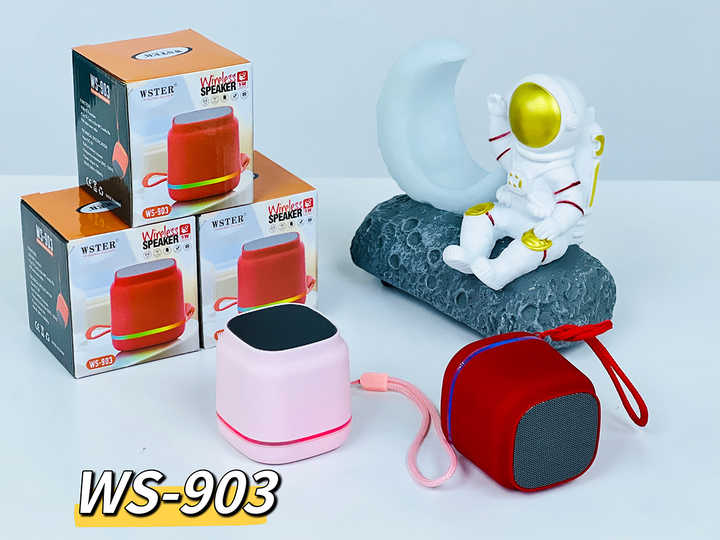 Top Sell WS-903 Mini Wireless Bluetooth Speaker Outdoor Portable RGB Speaker With LED Light