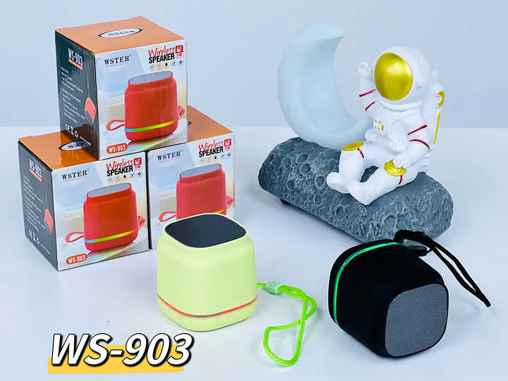 Top Sell WS-903 Mini Wireless Bluetooth Speaker Outdoor Portable RGB Speaker With LED Light