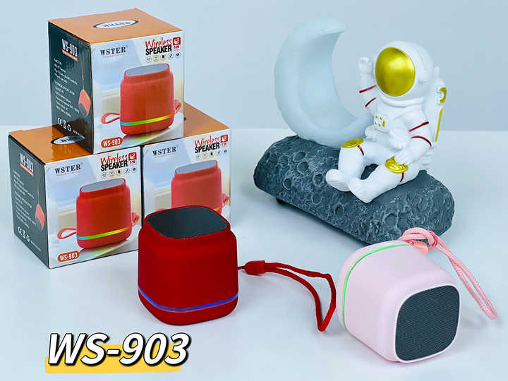 Top Sell WS-903 Mini Wireless Bluetooth Speaker Outdoor Portable RGB Speaker With LED Light