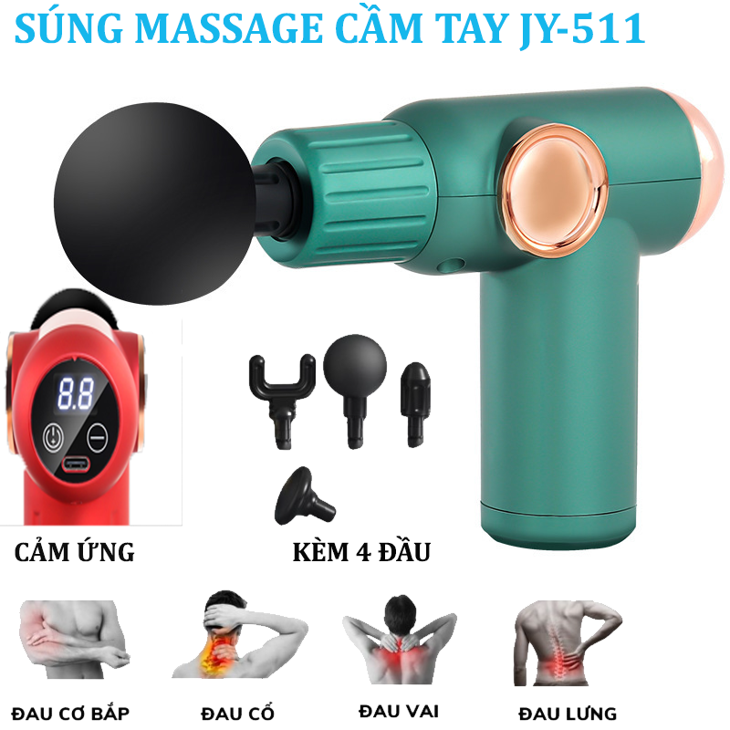 5/10 VỀ HÀNG. Súng Massage Mini Cầm Tay JY-511 - Vi Tính Phát Đạt