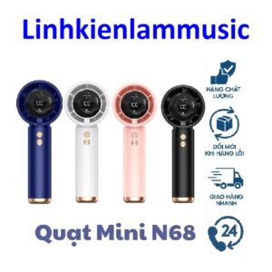 Quạt Cầm Tay Turbo 100 Tốc Độ N68