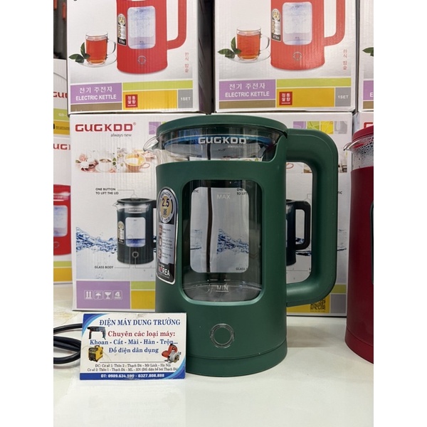 Ấm siêu tốc COCKDD kính bọc nhựa cao cấp GD-ST13 màu giao ngẫu nhiên | Shopee Việt Nam