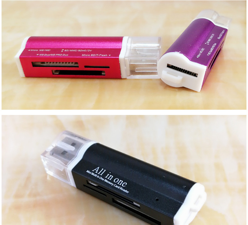 Đầu Đọc Thẻ Nhớ 4 Loại Thẻ Tròn DT-115