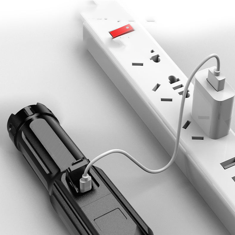 Đèn Pin Phát Sáng F15-T Sạc Usb Tiện Dụng Đa Năng Đèn Pin Phát Sáng F15-T Sạc Usb Tiện Dụng Đa Năng