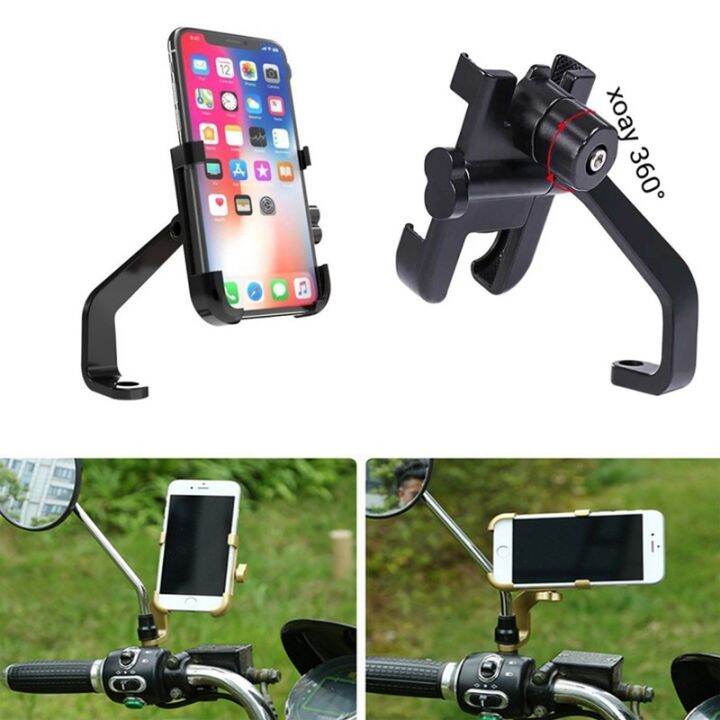 Giá Đỡ Kẹp Điện Thoại C2 xoay 360 độ Gắn Trên Xe Máy Hợp Kim Nhôm Cao Cấp Chống Rung Chắc Chắn | Lazada.vn