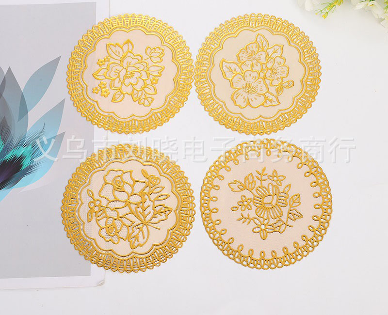 Lót ly hình tròn sáng trọng