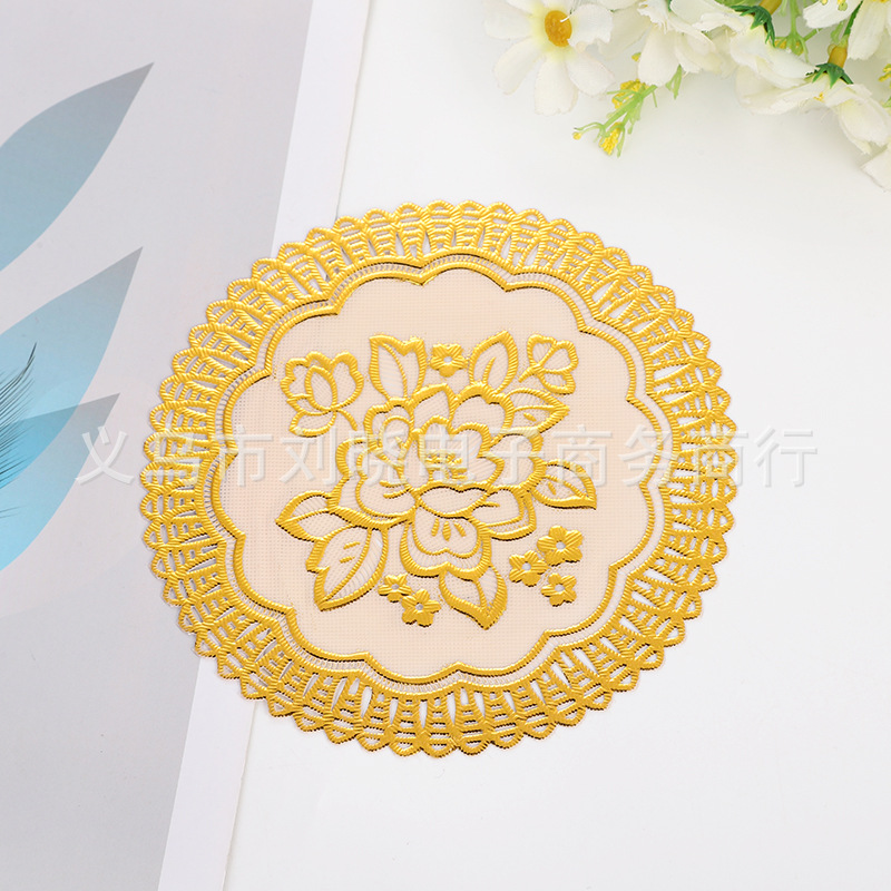 Lót ly hình tròn sáng trọng