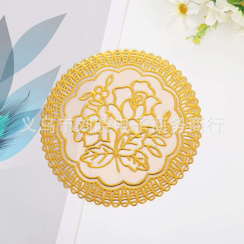 Lót ly hình tròn sáng trọng