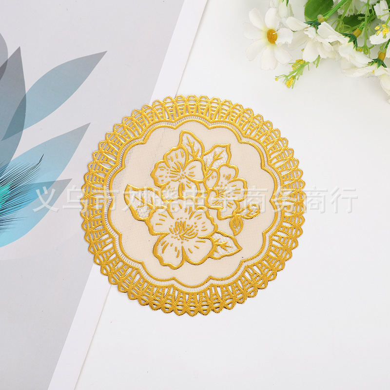 Lót ly hình tròn sáng trọng