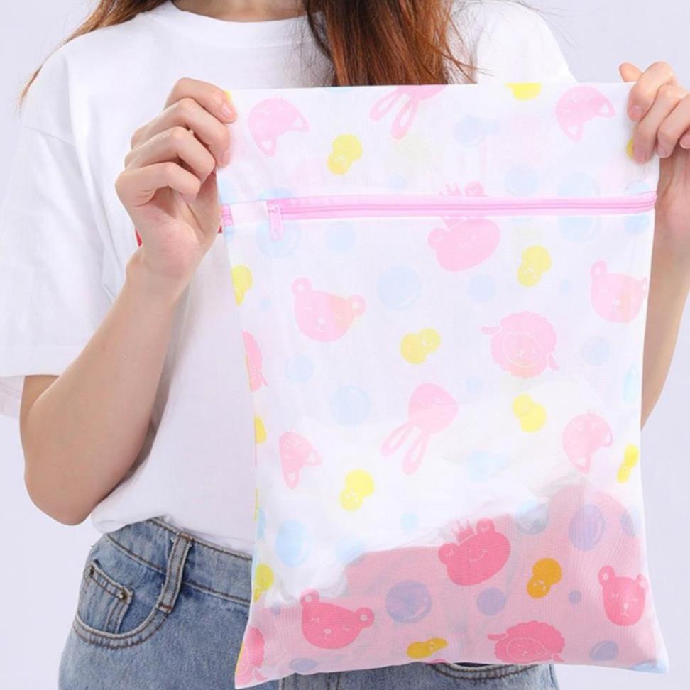 Túi giặt đồ máy giặt hình hoa set 5 chiếc, túi lưới giặt quần áo tiện lợi - Phụ kiện giặt ủi | DienMayHoangNgan.com
