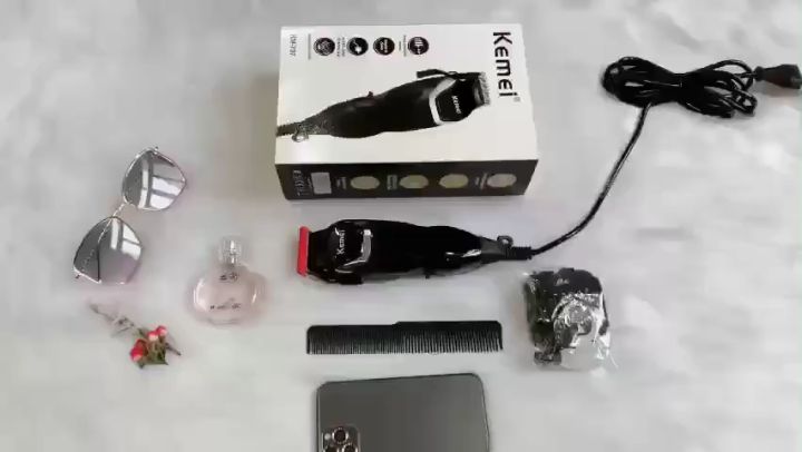 Tông đơ cắt tóc cắm điện trực tiếp 220v, công suất lớn chính hãng Kemei KM 737, Cắt tóc chuyên nghiệp dành cho người lớn và trẻ em | Lazada.vn