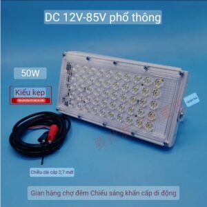 Bóng Đèn Pha Led Bình ắc Quy 12V đến 85V 200W/ 100W/ 50W - 50W