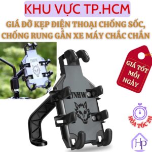 Giá đỡ kẹp điện thoại trên xe máy 8 móc M6/ E176///1
