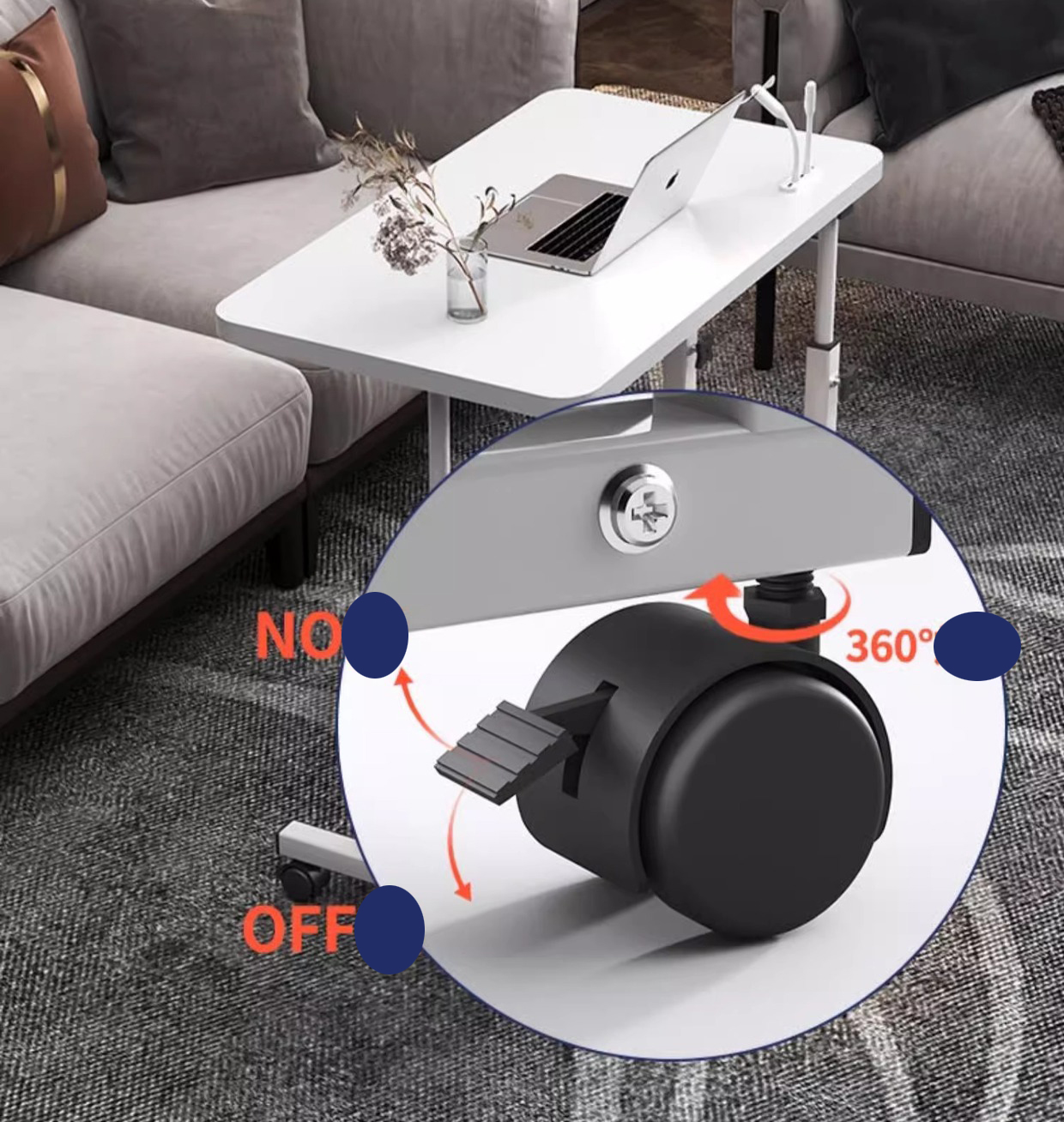 Bàn Làm Việc Di Động Đa Năng Có Thể Điều Chỉnh Độ Cao