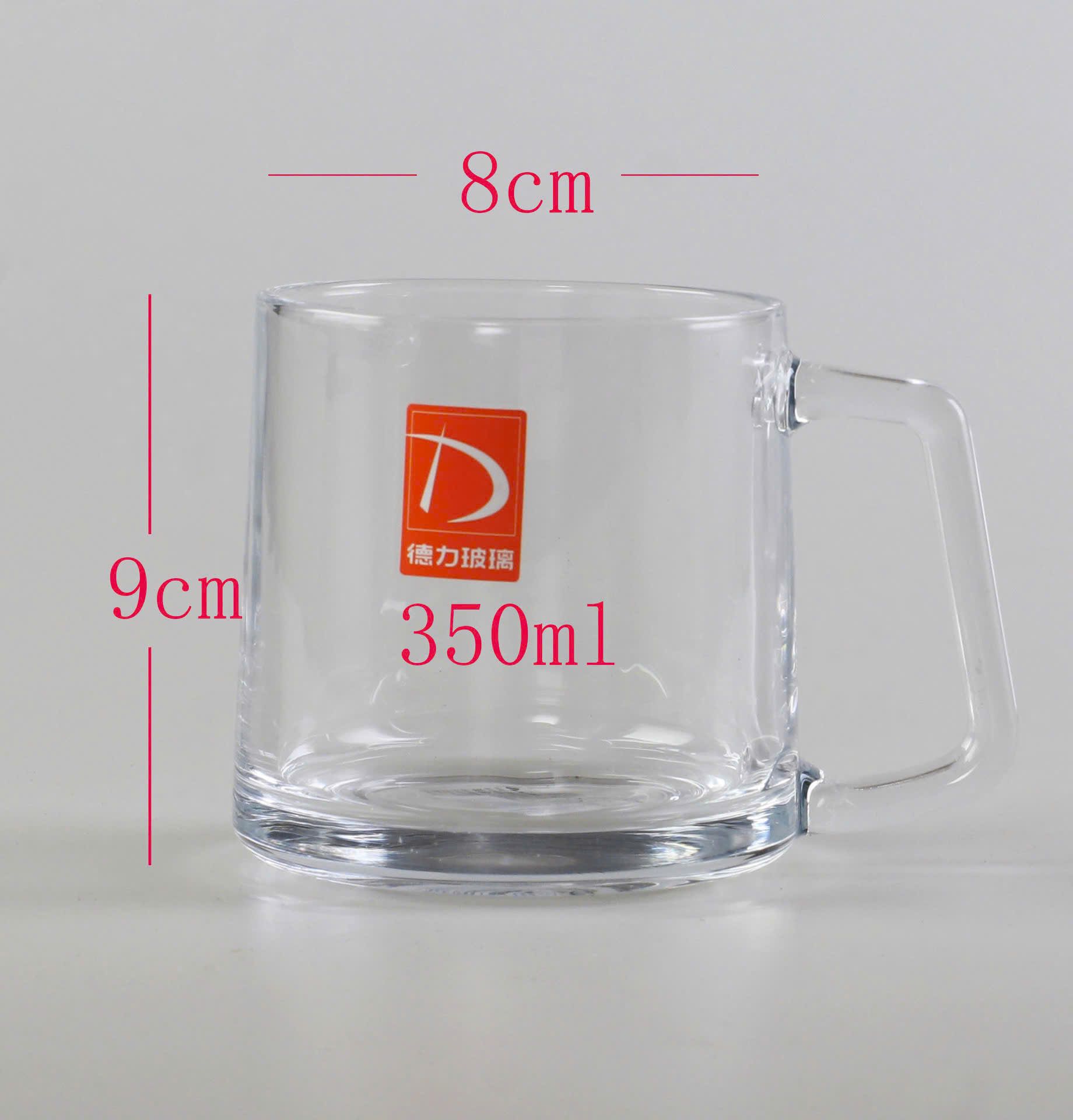  [6] set 6 Cốc Thủy tinh có quai 350ml TZ401 