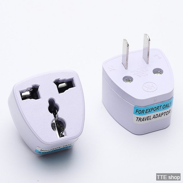 Đầu Chia 3 Ra 2 Phích Cắm Điện 600W - Đầu đổi phích cắm 3 chân ra 2 chân -  Lazada | Lazada.vn