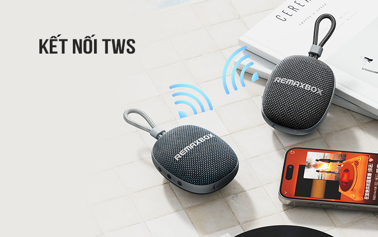 Loa Bluetooth mini xách tay Remax RB-M16 chống nước