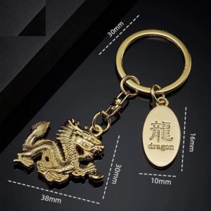 Móc Khoá Rồng Vàng DRAGON