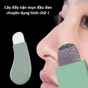 Cây đẩy nặn mụn đầu đen chuyên dụng hình chữ J
