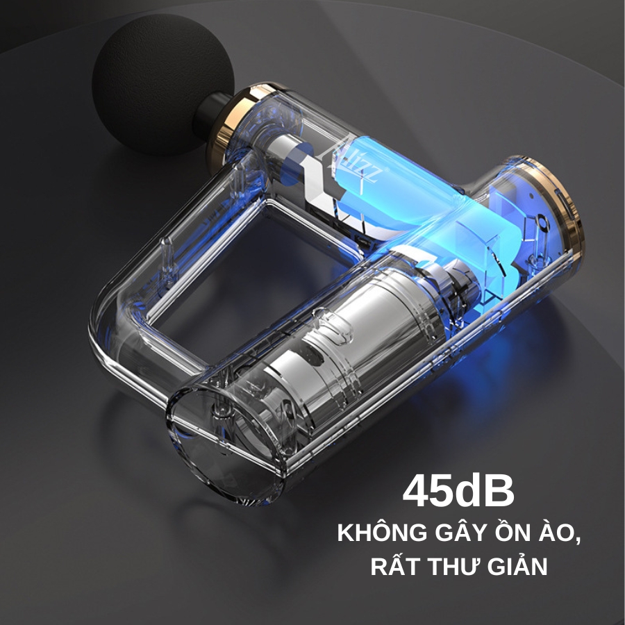 Súng Massage Cầm tay 4 Đầu ALIZZ AL-13897