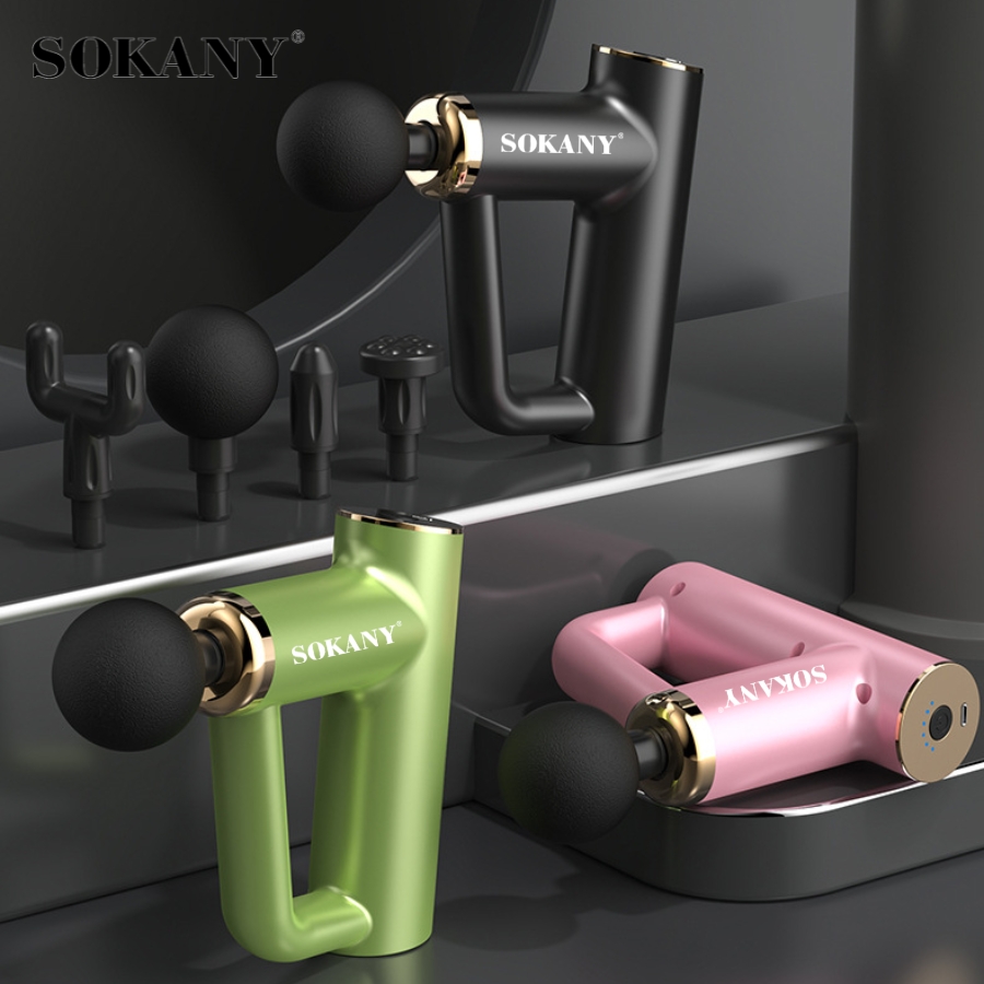 Súng Massage Cầm tay 4 Đầu SOKANY SKN-14006
