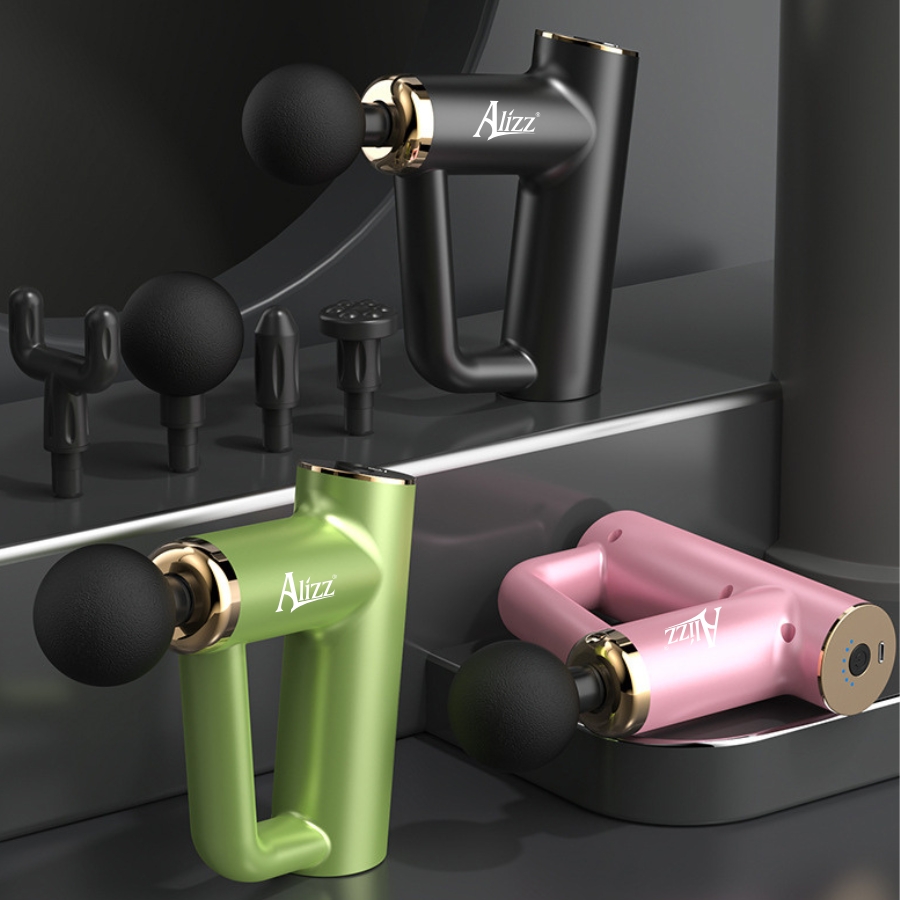 Súng Massage Cầm tay 4 Đầu ALIZZ AL-13897