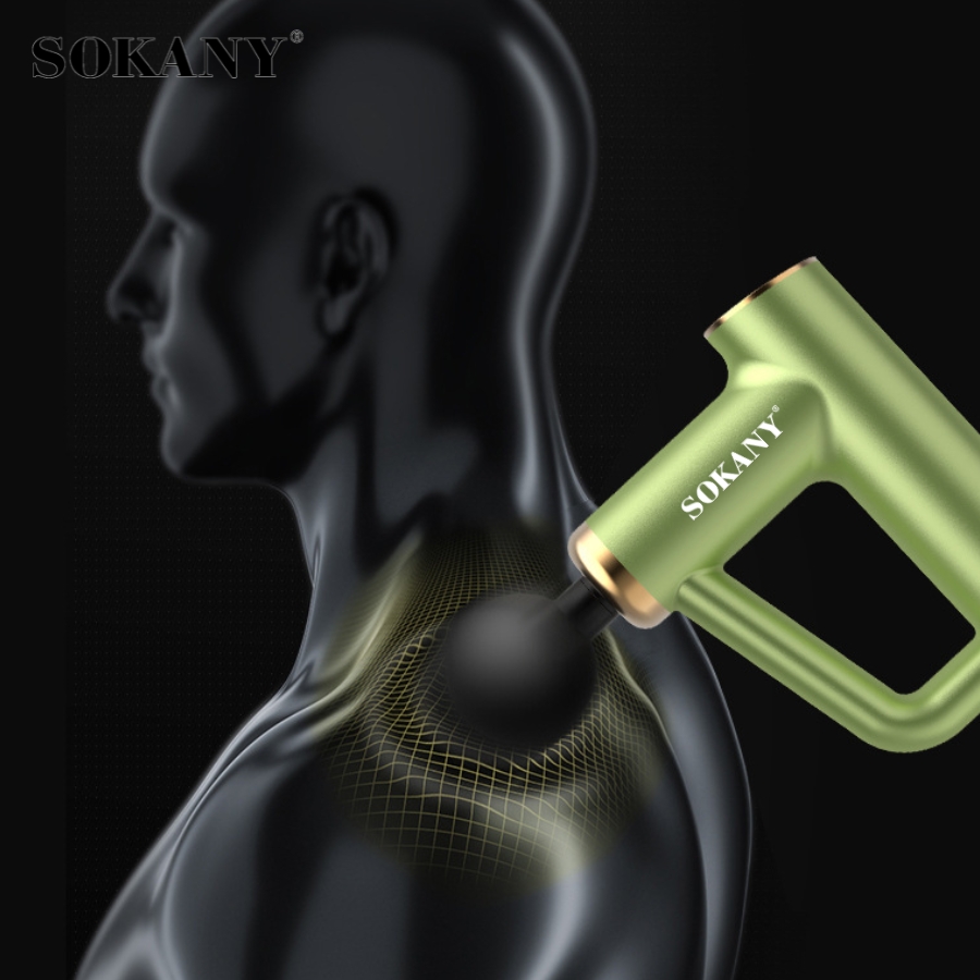 Súng Massage Cầm tay 4 Đầu SOKANY SKN-14006