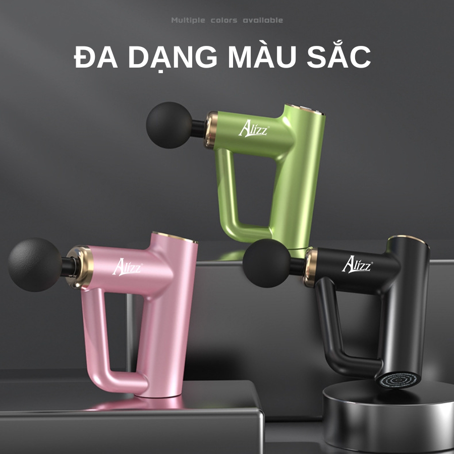 Súng Massage Cầm tay 4 Đầu ALIZZ AL-13897