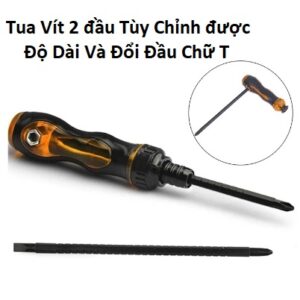 Tua Vít 2 đầu Tùy Chỉnh được Độ Dài Đổi Đầu Chữ T