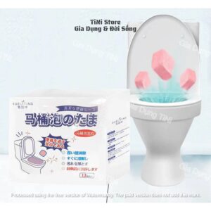 Hộp 12 Viên Tẩy Bồn Cầu Có Hương