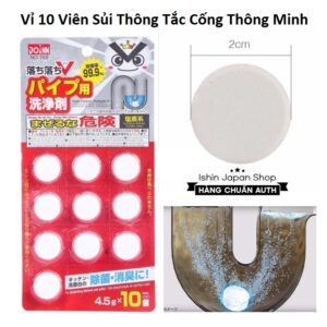 Vỉ 10 Viên Sủi Thông Tắc Cống Thông Minh