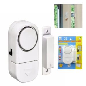 Chuông Báo Động Alarm Rẻ. HDDT và Chốt Chặn Cửa Có Nút Bấm Tự Động Mở - Chuông Báo Động Alarm Rẻ