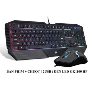 Combo phím chuột máy tính có dây HP GK1100 Led