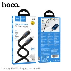 Cáp Sạc Nhanh 27W Hoco U143 Type-c ra Lightning IP///1///k
