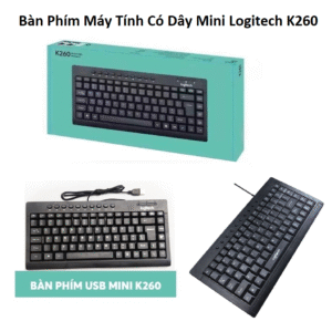 Bàn Phím Máy Tính Có Dây Mini Logitech K260