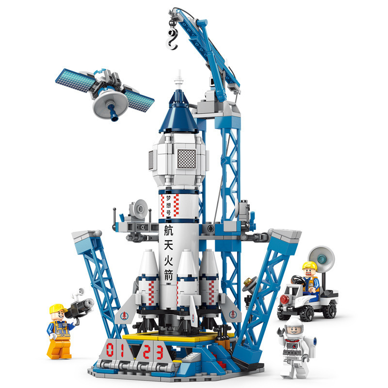 Lego tên lửa tàu vũ trụ không gian
