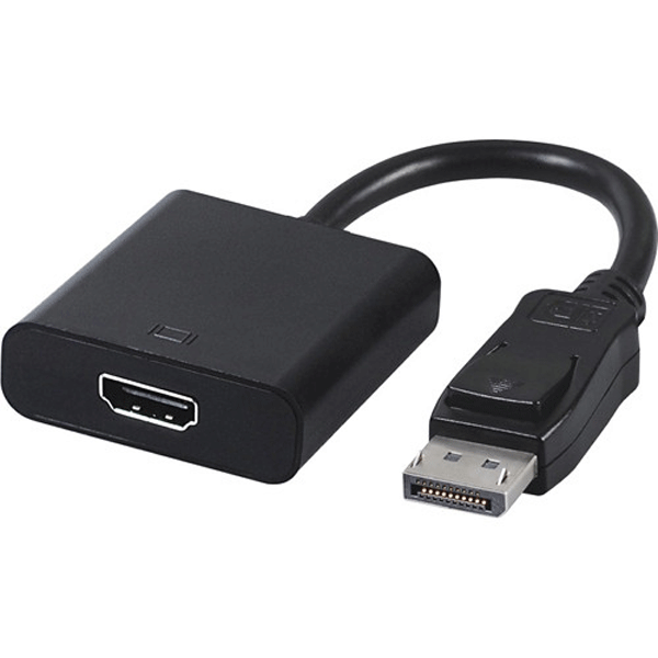 Cáp chuyển đổi Display Port to HDMI Adapter (Đen) | ducchinhpc
