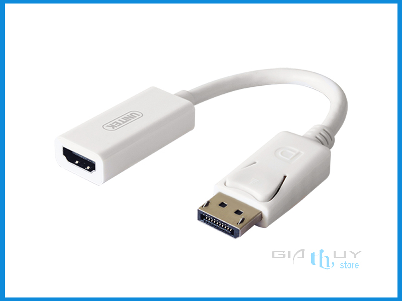 Cáp chuyển Displayport to HDMI Unitek Y6342BK giá rẻ Gò Vấp. Mua bán laptop cũ mới uy tín giá rẻ