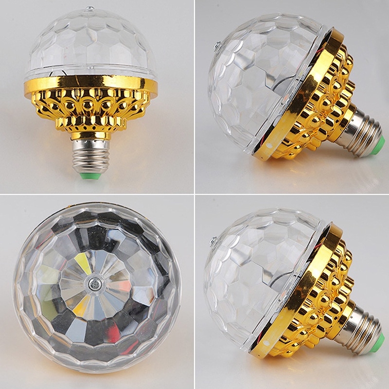 Đèn Led 7 màu tự xoay cả nắp, Đèn Led vũ trường, Đèn Led 7 màu