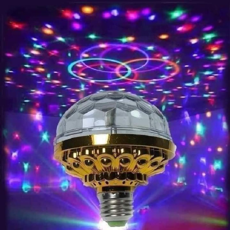 🚨🚨🚨 ĐÈN XOAY LED 7 màu - Oreka.vn