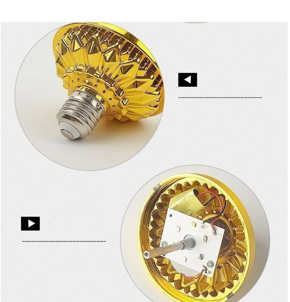 Đèn Led Xoay 7 Màu Vũ Trường Siêu Sáng Xoay 360 Độ Có Đui Cắm , Nháy Theo Nhạc Công Suất Lớn - Đèn bay phòng trang trí sân khấu, quán cafe ,