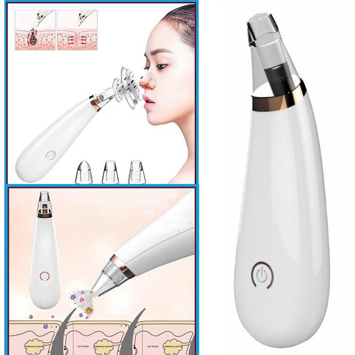 Máy hút mụn đầu đen 3 đầu BLACK HEAD DETECTOR | Shopee Việt Nam