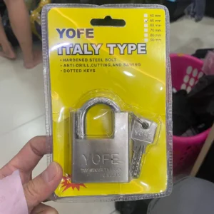 Ổ Khoá YQFI, YQFE Bạc Chống Cắt 5 Phân (50mm)