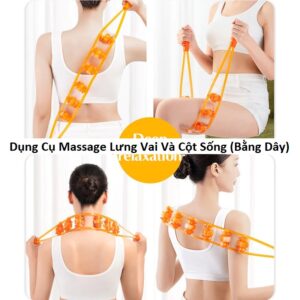 Dụng Cụ Massage Lưng/ Vai/ Cột Sống (Bằng Dây)